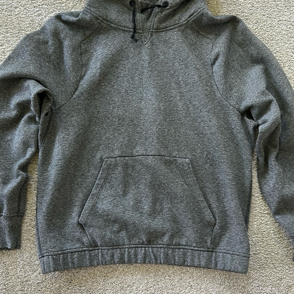 Lululemon Grey Hooded Pullover Sweatshirt - Picture 3 of 8